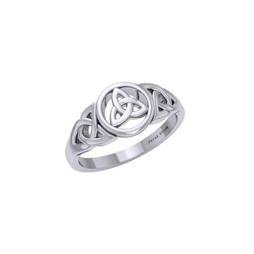 Celtic Trinity Knot Silver Ring TRI1275 - Jewelry